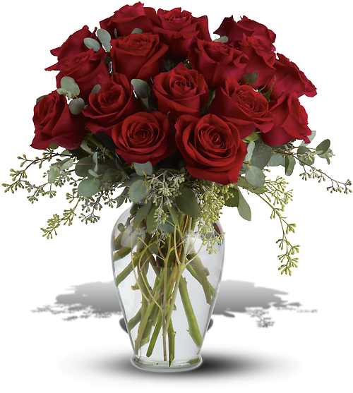 Full Heart - 18 Premium Red Roses