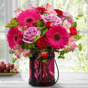 The Pink Exuberance Bouquet by Better Homes and Gardens&reg;