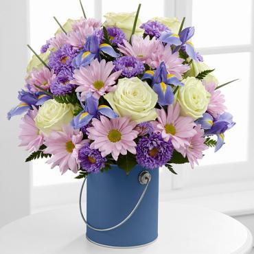 The Color Your Day Tranquility&trade; Bouquet