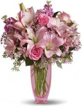 Pink Pink Bouquet with Premium Pink Roses