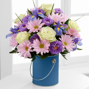 The Color Your Day Tranquility&trade; Bouquet