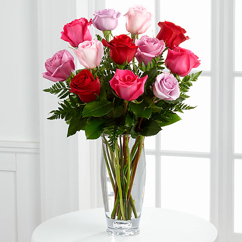 The Captivating Color&trade; Rose Bouquet